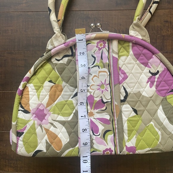 Vera Bradley Eloise Kiss Lock Handbag - Picture 3 of 14